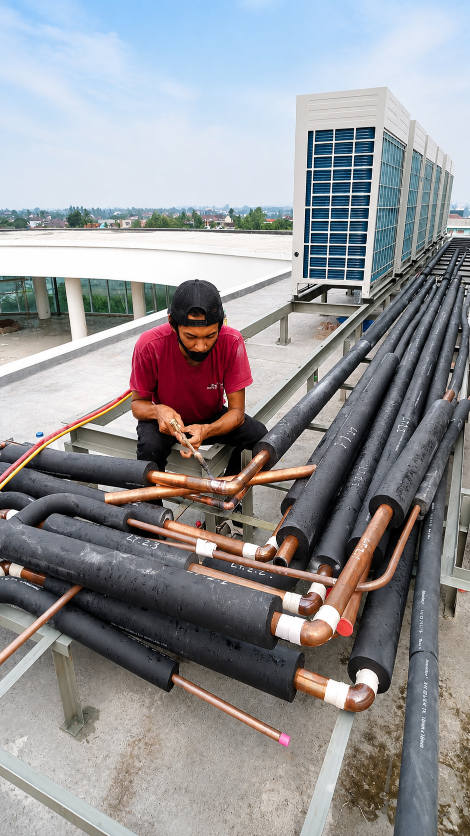 HVAC Perpustakaan Modern Lampung